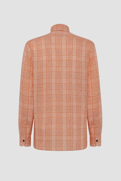 рубашка  от бренда kiton вид слева