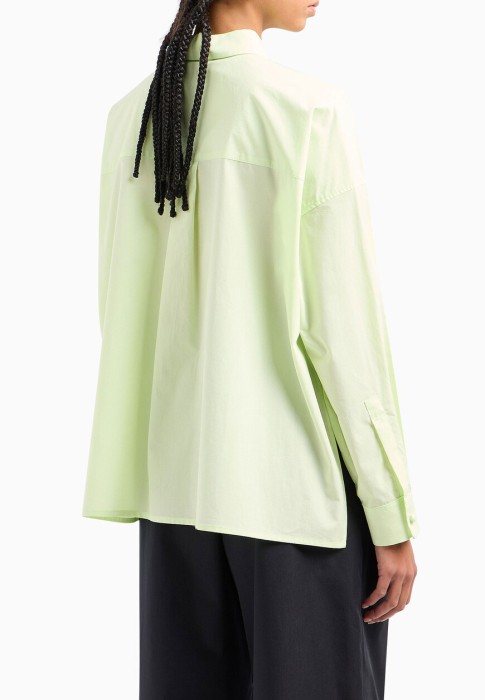 рубашка  из италии вид сбоку