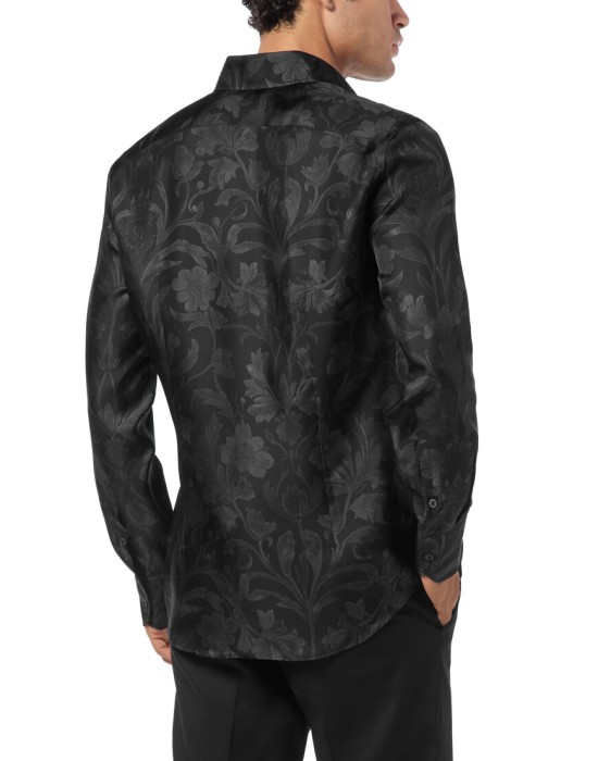 рубашка  из италии вид сбоку