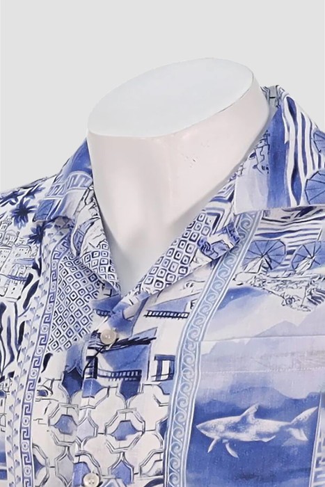 рубашка  от бренда paul&shark вид слева