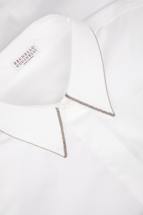 рубашка  из хлопка спереди