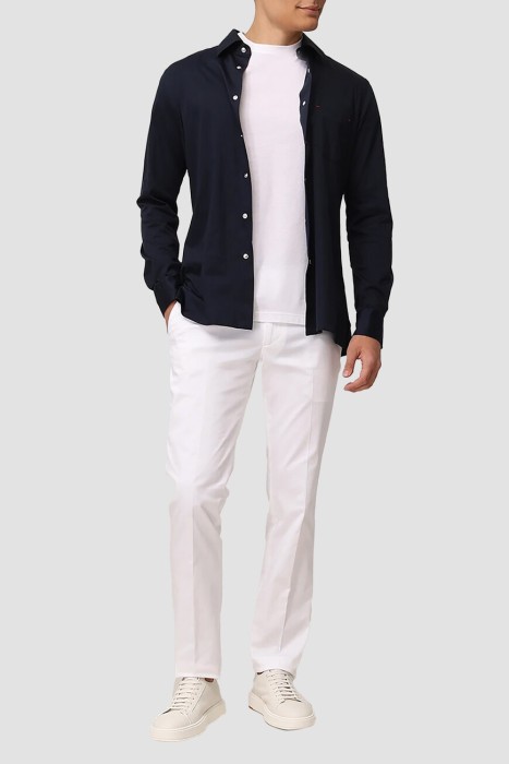 рубашка  из италии вид сбоку