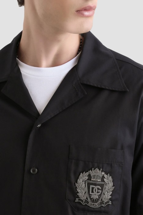 рубашка  из италии вид сбоку