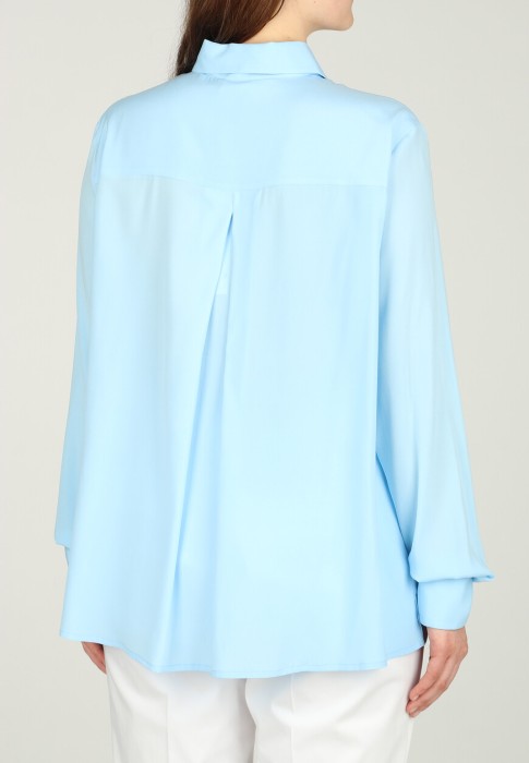 рубашка  из италии вид сбоку