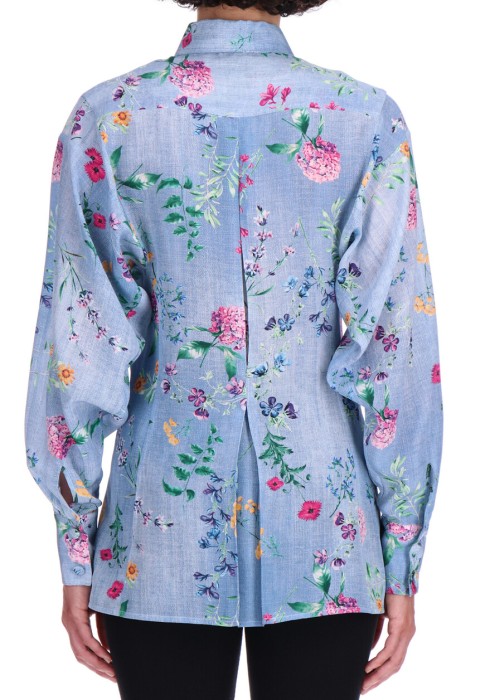 рубашка  от бренда ermanno scervino вид слева