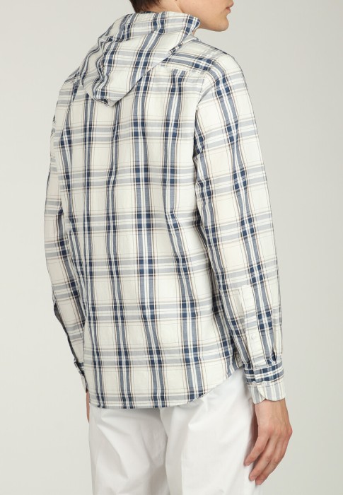 рубашка  из италии вид сбоку