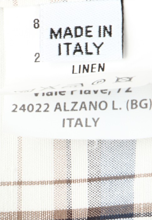 рубашка  универсального стиля с лицевой стороны