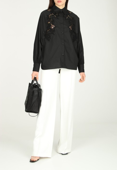 рубашка  от бренда ermanno firenze вид слева