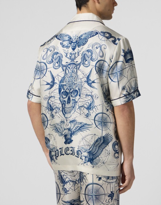 рубашка  из америки вид сбоку