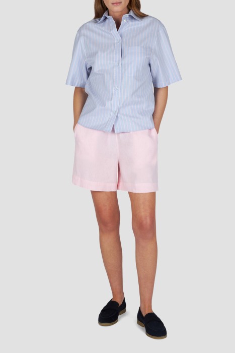 рубашка  из хлопка спереди