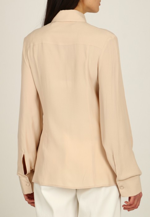 рубашка  из италии вид сбоку