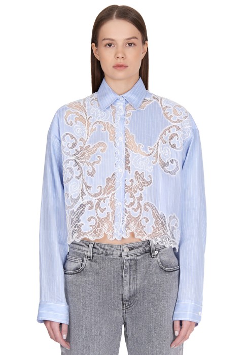 Товар голубого цвета с внутренней стороны