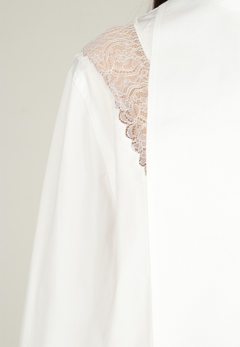 рубашка  из англии вид сбоку