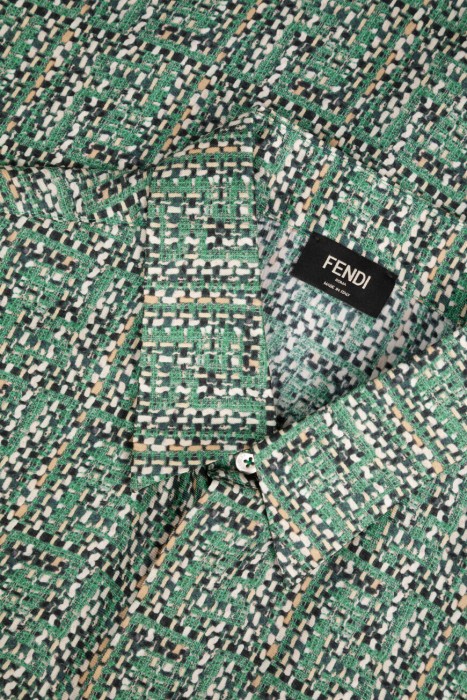 рубашка  из шелка спереди