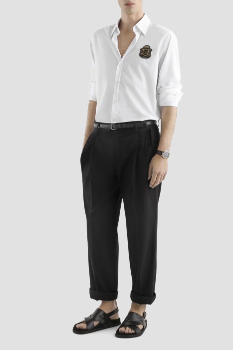 рубашка  из хлопка спереди