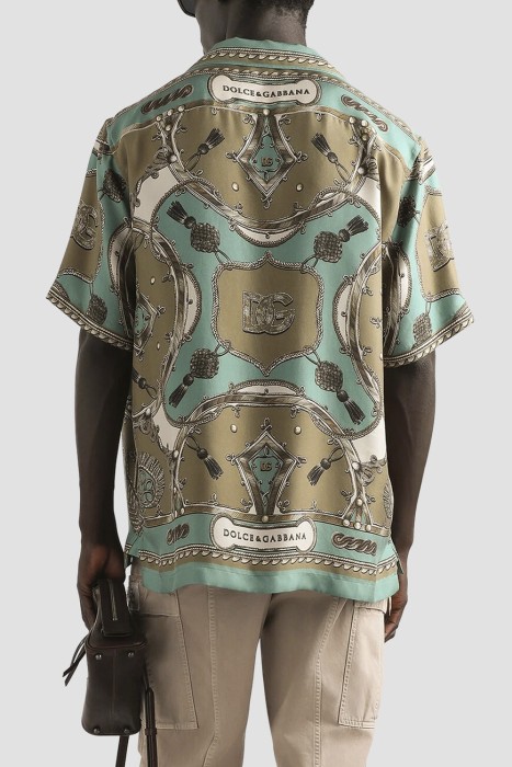 рубашка  от бренда dolce & gabbana вид слева