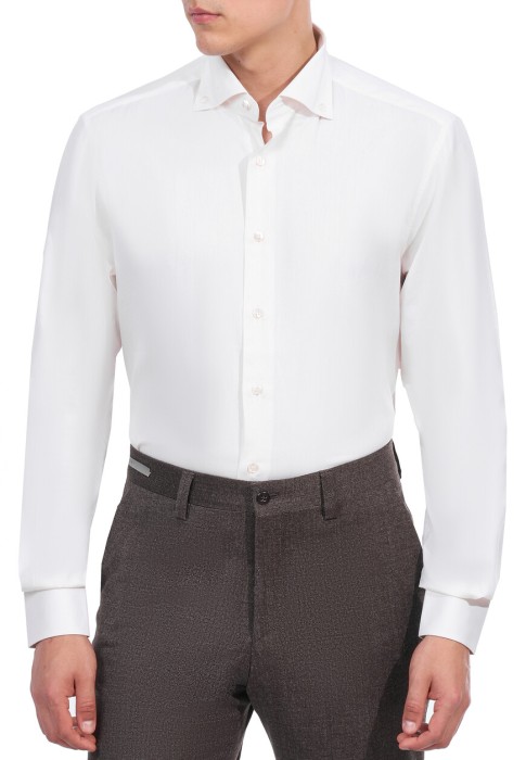 рубашка  из англии вид сбоку