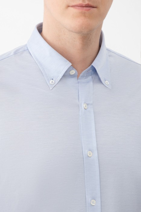 рубашка  из италии вид сбоку