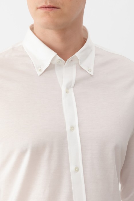 рубашка  из италии вид сбоку