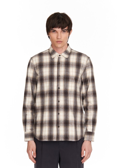 рубашка  из италии вид сбоку