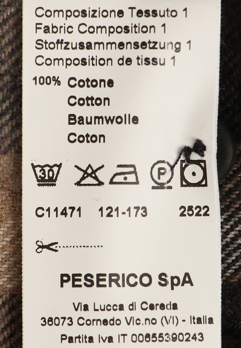 рубашка  для взрослого возраста с изнаночной стороны