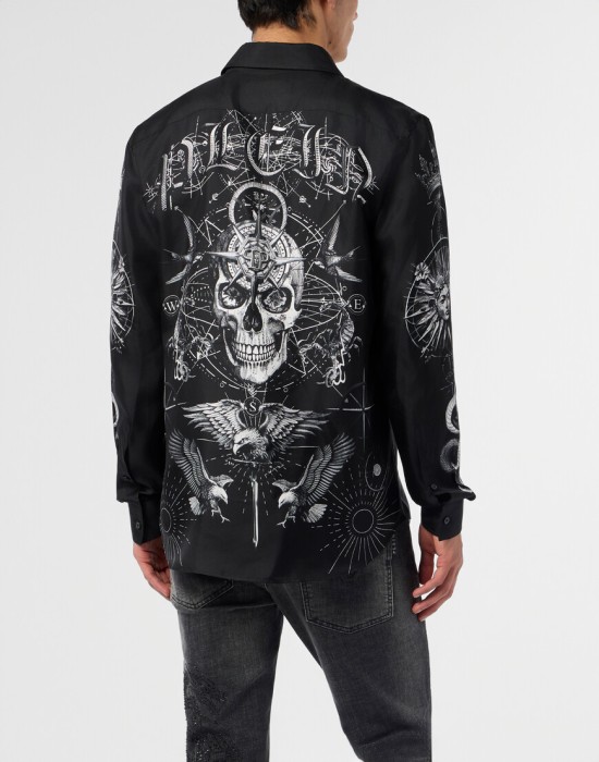 рубашка  из америки вид сбоку