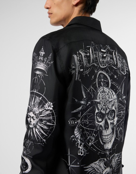 рубашка  из проверенных материалов спереди