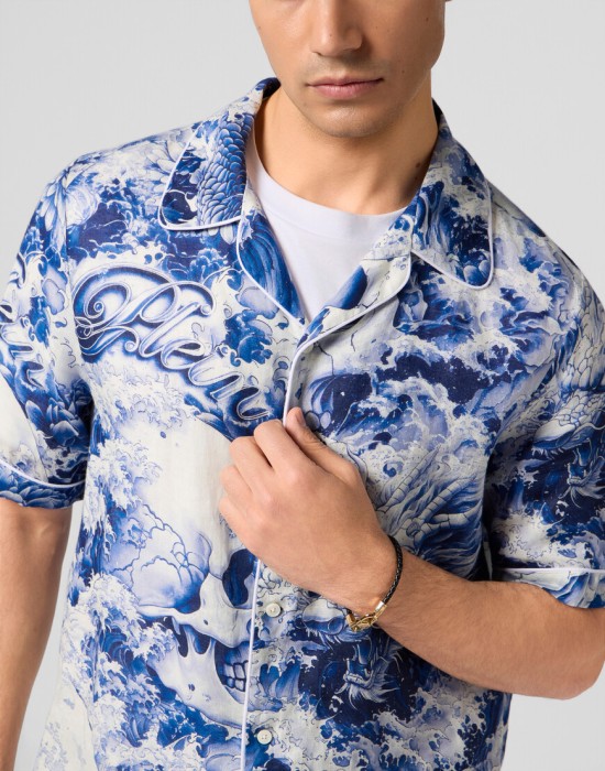 рубашка  из проверенных материалов спереди