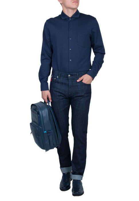 рубашка  из италии вид сбоку