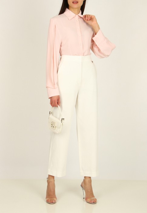 рубашка  от бренда erika cavallini вид слева