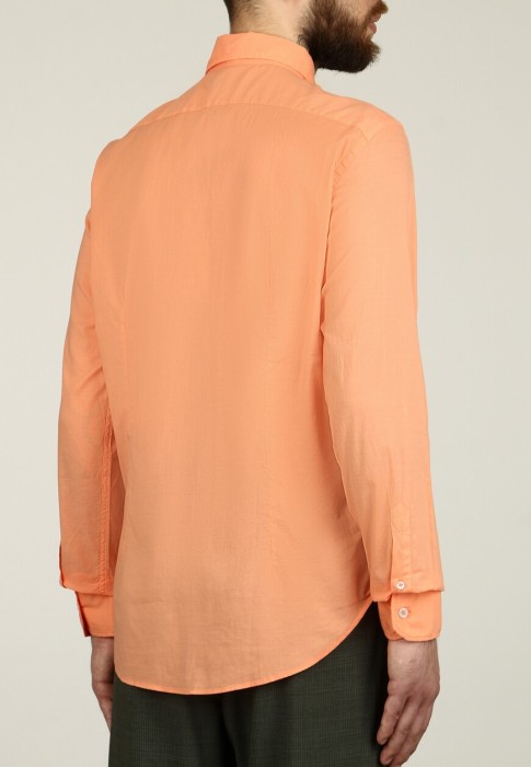 рубашка  из италии вид сбоку