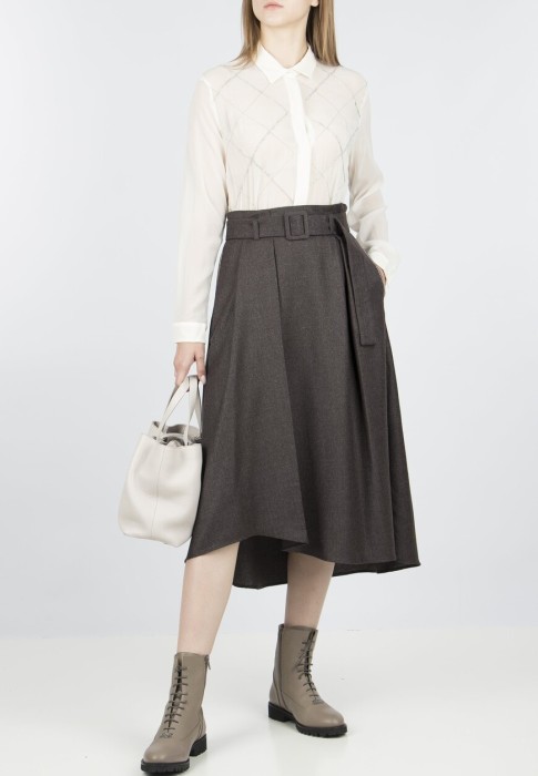 рубашка  от бренда fabiana filippi вид слева