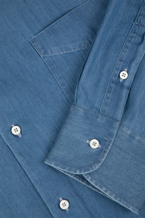 рубашка  универсального стиля с лицевой стороны