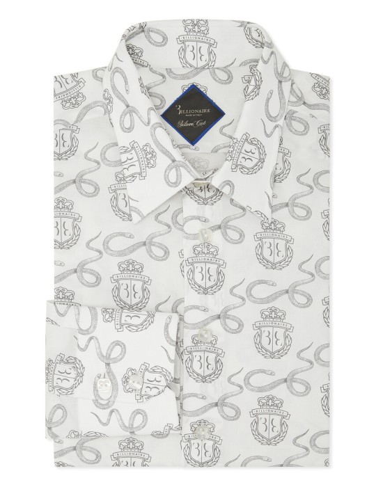 рубашка  от бренда billionaire вид слева