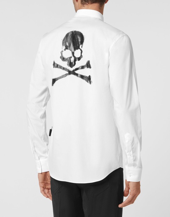 рубашка  из америки вид сбоку