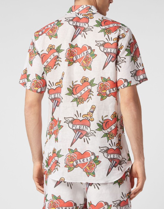 рубашка  из америки вид сбоку