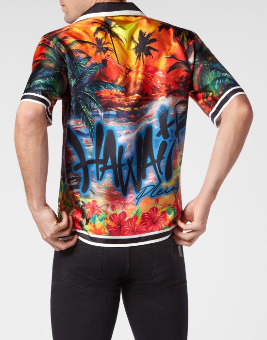 рубашка  из америки вид сбоку