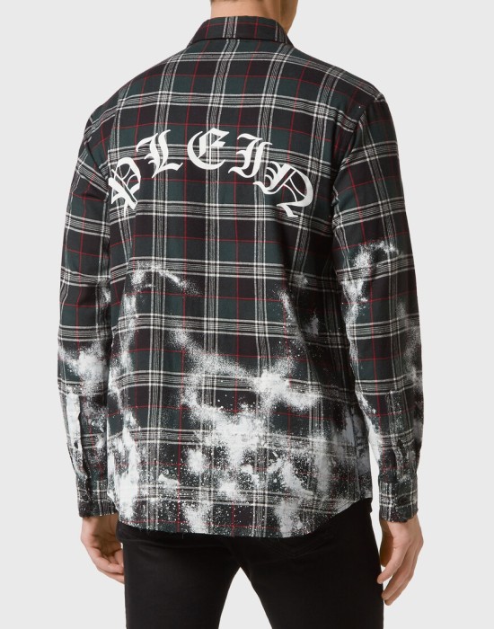 рубашка  из америки вид сбоку