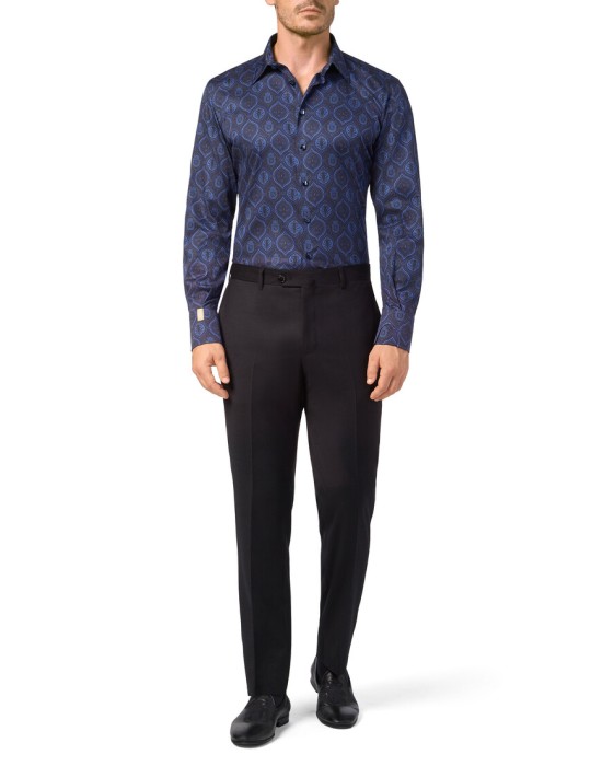 Товар синего цвета с внутренней стороны