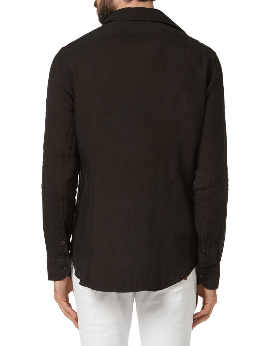 рубашка  из италии вид сбоку