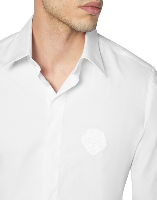 рубашка  из италии вид сбоку