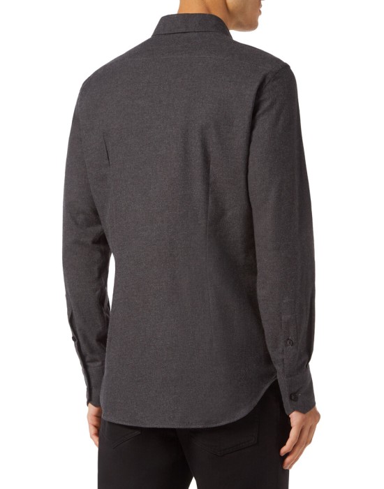 рубашка  из италии вид сбоку