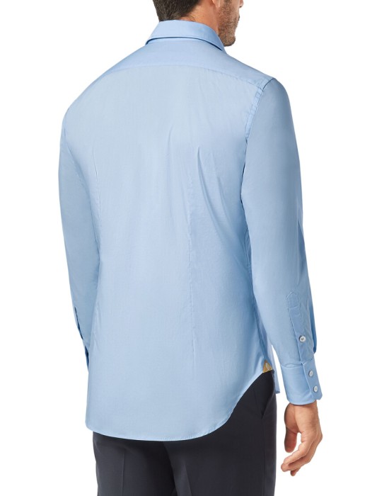 рубашка  из италии вид сбоку