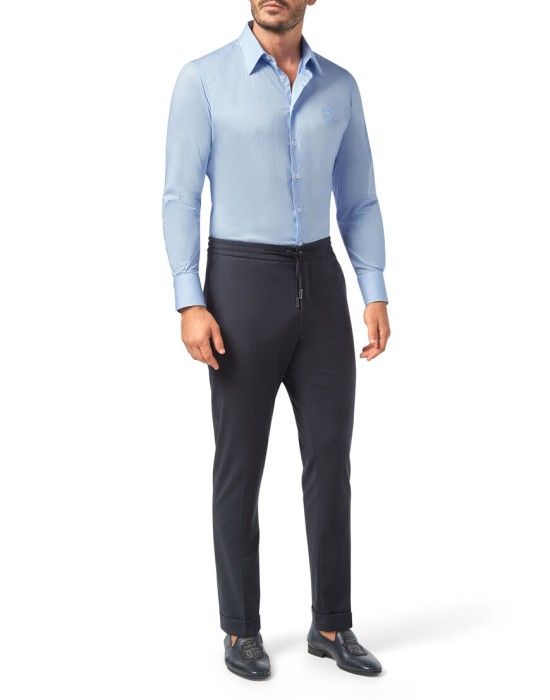 Товар синего цвета с внутренней стороны