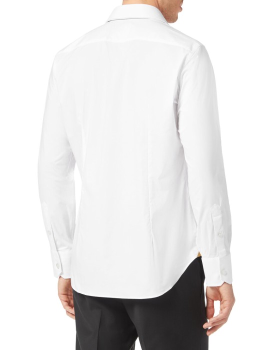 рубашка  из италии вид сбоку