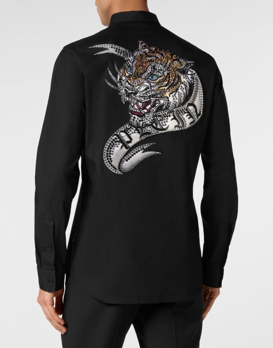 рубашка  из америки вид сбоку