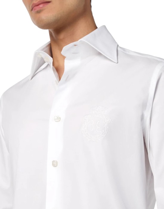 рубашка  из италии вид сбоку