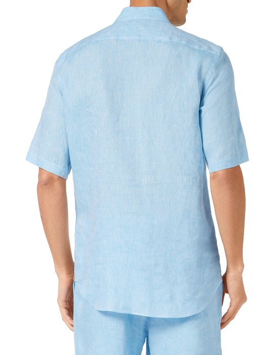 рубашка  из италии вид сбоку