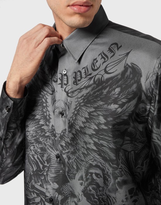 рубашка  из америки вид сбоку