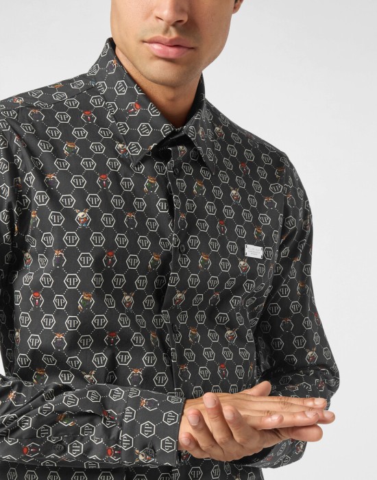 рубашка  из проверенных материалов спереди